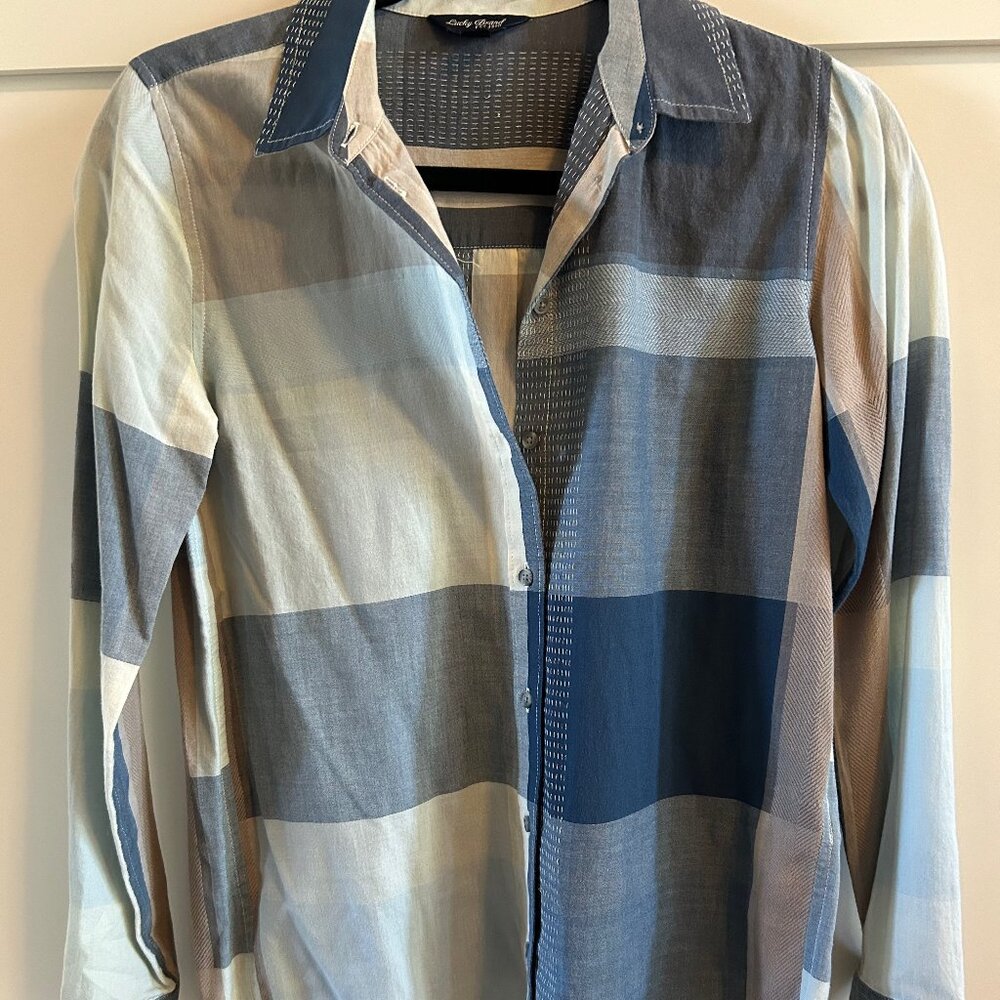 Lucky Brand Button Down Dress Shirt XS